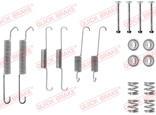 Rem montageset Quick Brake 105-0590