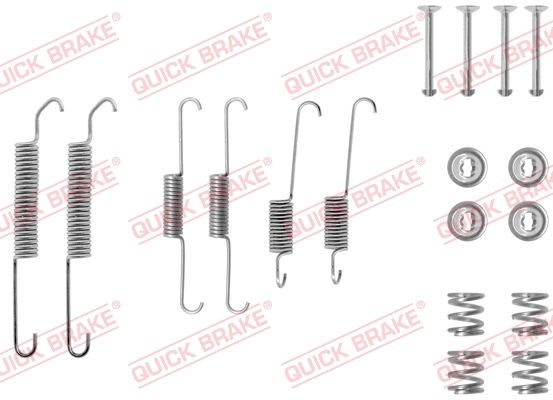 Rem montageset Quick Brake 105-0591