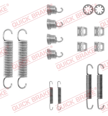 Rem montageset Quick Brake 105-0612