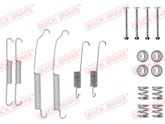 Rem montageset Quick Brake 105-0618