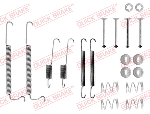 Rem montageset Quick Brake 105-0629