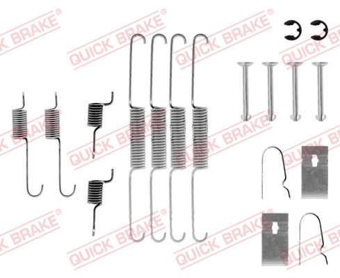 Rem montageset Quick Brake 105-0636