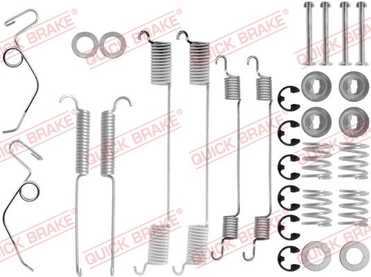 Rem montageset Quick Brake 105-0642