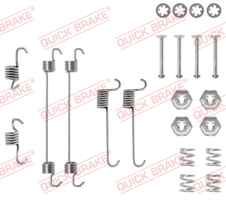 Rem montageset Quick Brake 105-0650