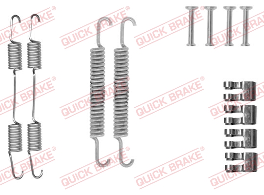 Rem montageset Quick Brake 105-0666