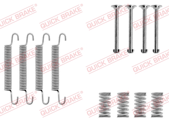 Rem montageset Quick Brake 105-0667