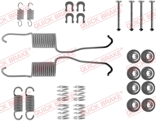 Rem montageset Quick Brake 105-0684