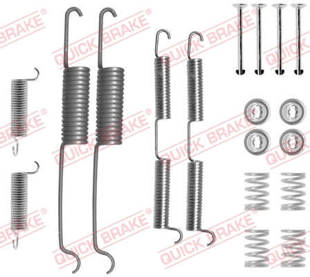 Rem montageset Quick Brake 105-0687