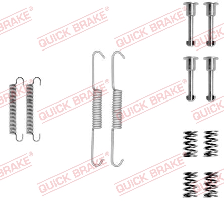 Rem montageset Quick Brake 105-0690