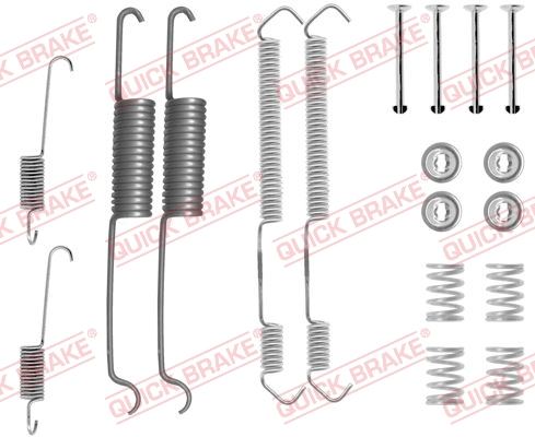 Rem montageset Quick Brake 105-0691