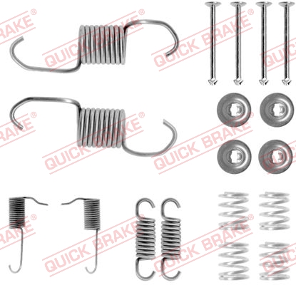 Rem montageset Quick Brake 105-0696