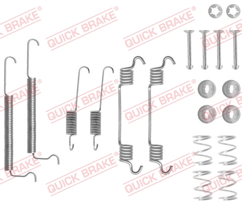 Rem montageset Quick Brake 105-0709