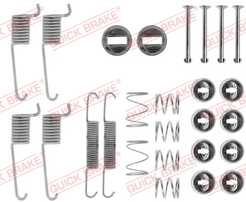 Rem montageset Quick Brake 105-0714