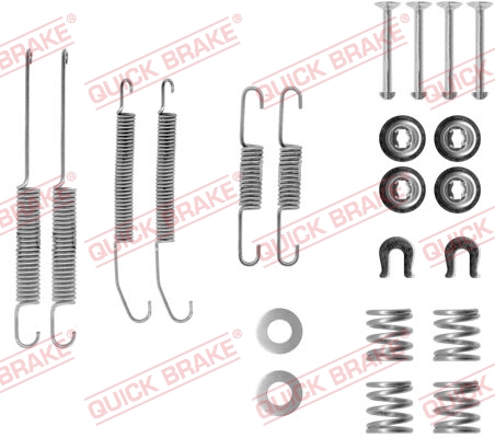 Rem montageset Quick Brake 105-0718