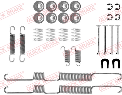 Rem montageset Quick Brake 105-0730