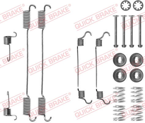 Rem montageset Quick Brake 105-0740