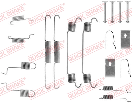 Rem montageset Quick Brake 105-0742