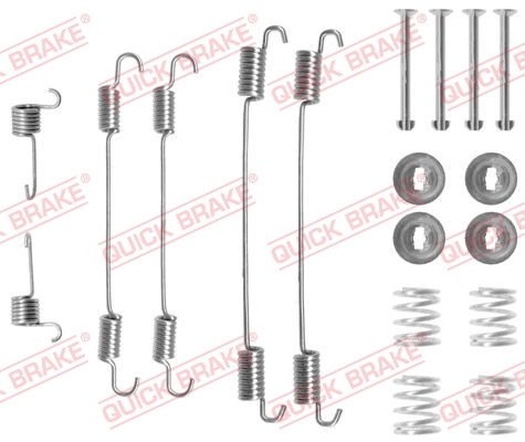 Rem montageset Quick Brake 105-0750