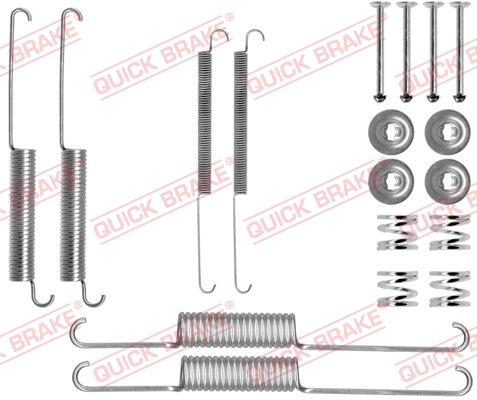 Rem montageset Quick Brake 105-0758