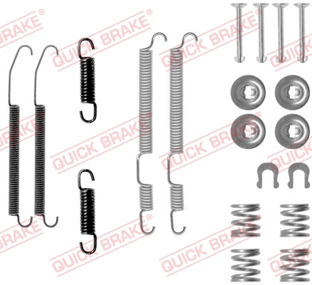 Rem montageset Quick Brake 105-0760