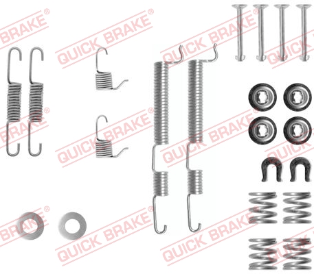 Rem montageset Quick Brake 105-0765