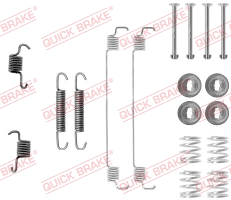 Rem montageset Quick Brake 105-0777