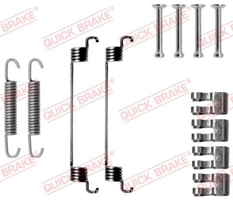 Rem montageset Quick Brake 105-0783