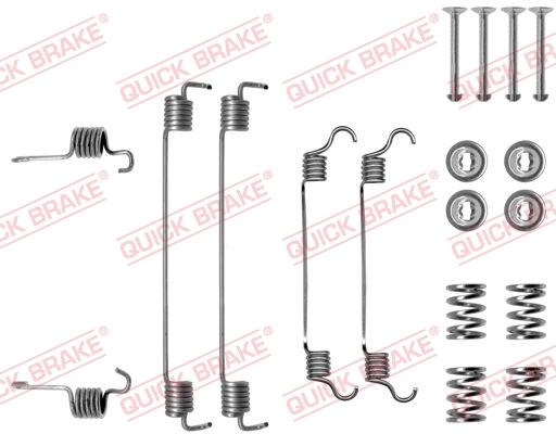 Rem montageset Quick Brake 105-0784