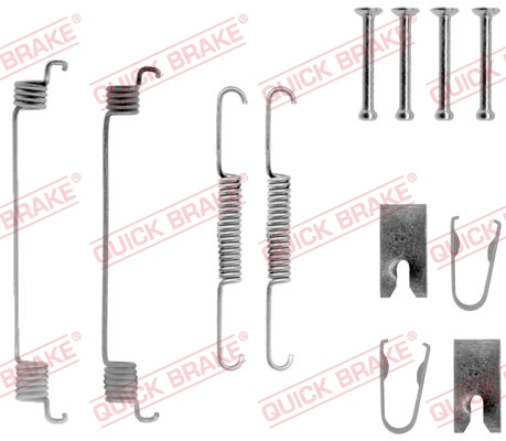 Rem montageset Quick Brake 105-0789