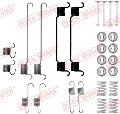 Rem montageset Quick Brake 105-0802