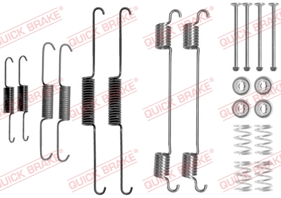 Rem montageset Quick Brake 105-0817