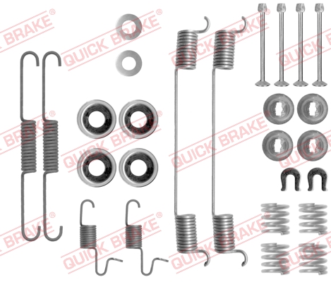 Rem montageset Quick Brake 105-0818