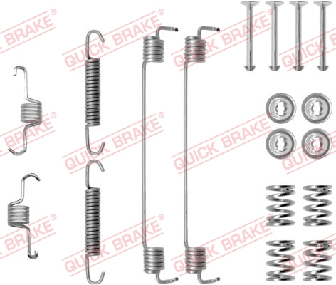 Rem montageset Quick Brake 105-0819