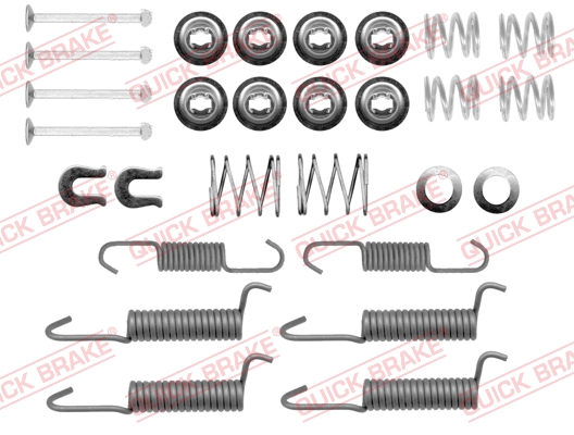 Rem montageset Quick Brake 105-0821