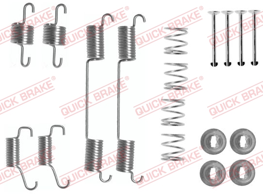 Rem montageset Quick Brake 105-0828