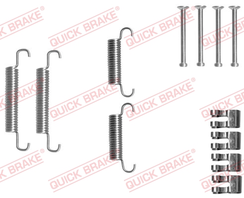 Rem montageset Quick Brake 105-0839