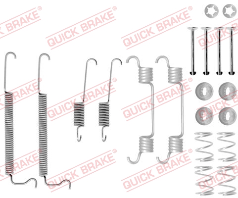 Rem montageset Quick Brake 105-0849