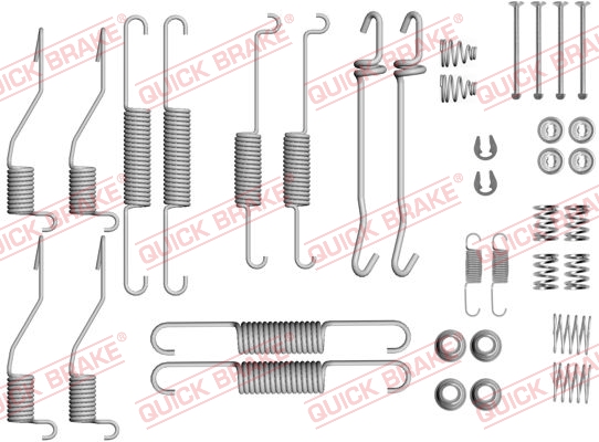 Rem montageset Quick Brake 105-0852