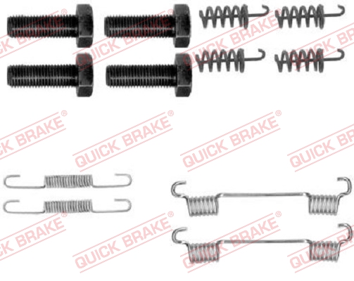 Rem montageset Quick Brake 105-0865