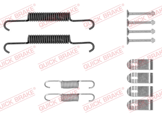 Rem montageset Quick Brake 105-0881