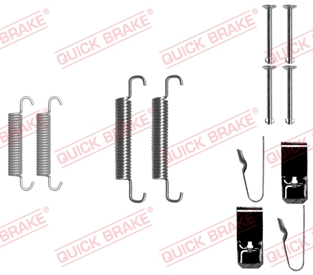 Rem montageset Quick Brake 105-0890