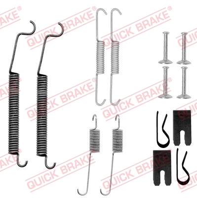 Rem montageset Quick Brake 105-0891