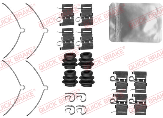 Rem montageset Quick Brake 109-0001