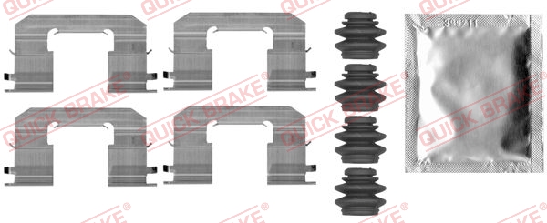 Rem montageset Quick Brake 109-0006