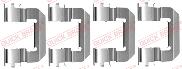 Rem montageset Quick Brake 109-0014