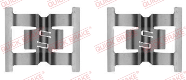 Rem montageset Quick Brake 109-0031