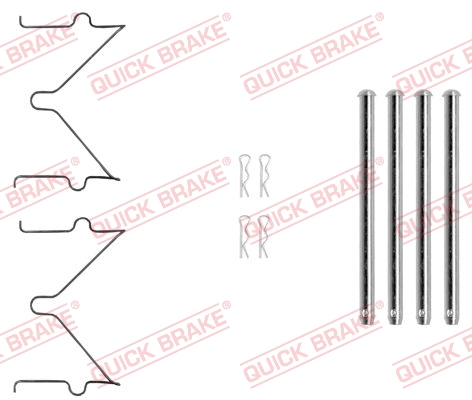 Rem montageset Quick Brake 109-0040