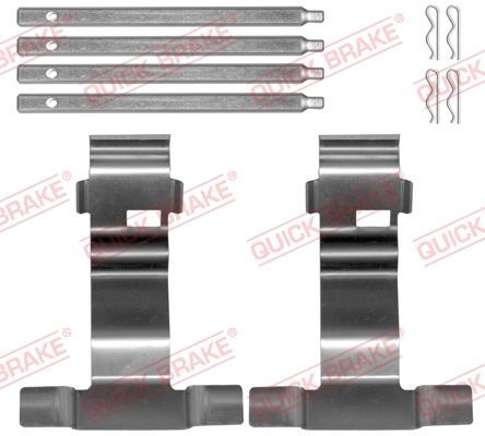 Rem montageset Quick Brake 109-0043