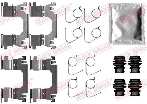 Rem montageset Quick Brake 109-0053