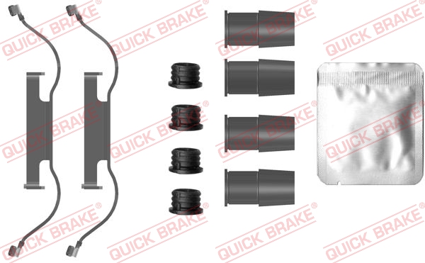 Rem montageset Quick Brake 109-0088